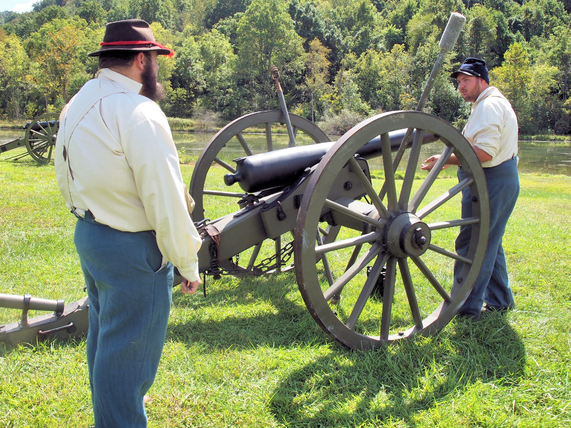 Civil War Reenactment, Saltville, VA 9/25/25 [Photo: S Cobaugh]