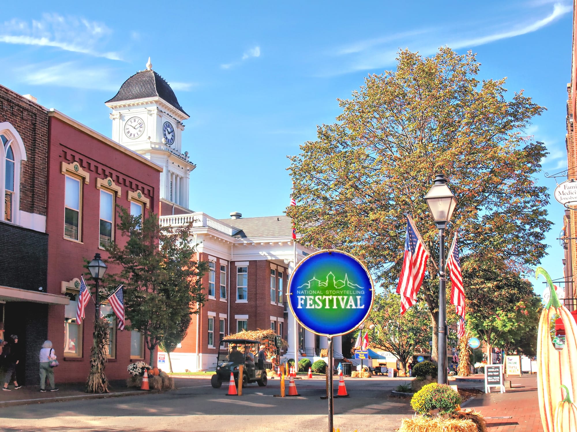 National Storytelling Festival, Jonesborough, TN, 10/4/25 [Photo: S Cobaugh]