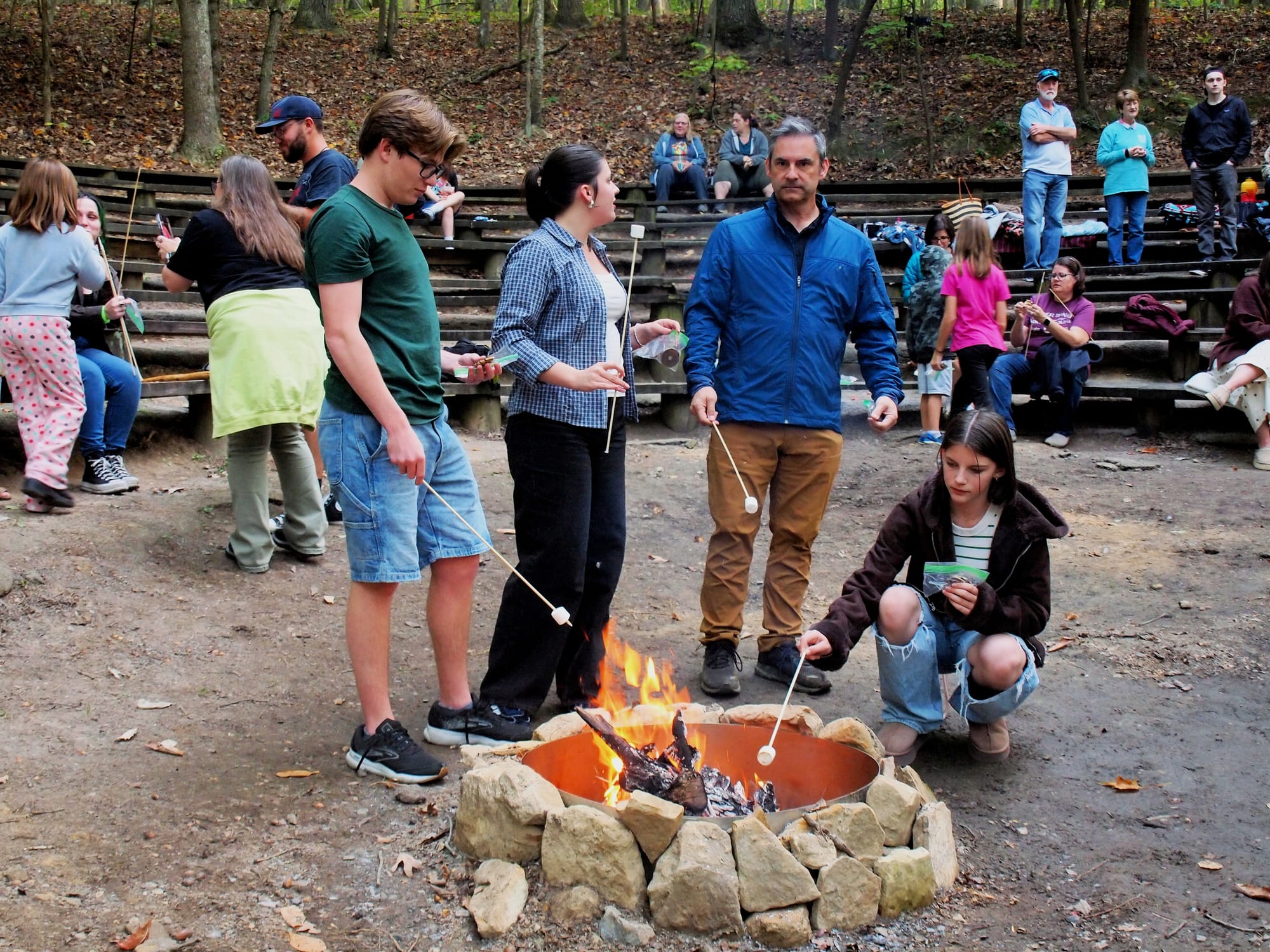 Campfire Tales, Bays Mountain Park, Kingsport, TN, 10/11/25 [Photo: S Cobaugh]