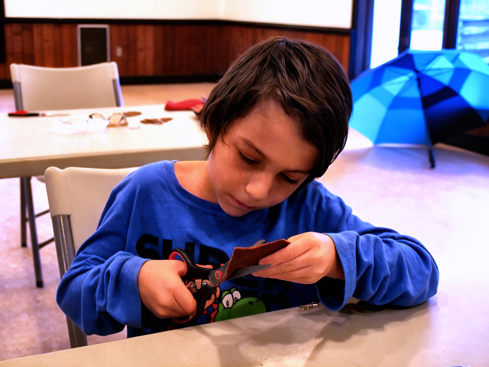 Leather Workshop, America 250 Event, Warriors Path State Park, Kingsport, TN, 1/10/26 [Photo: S Cobaugh]