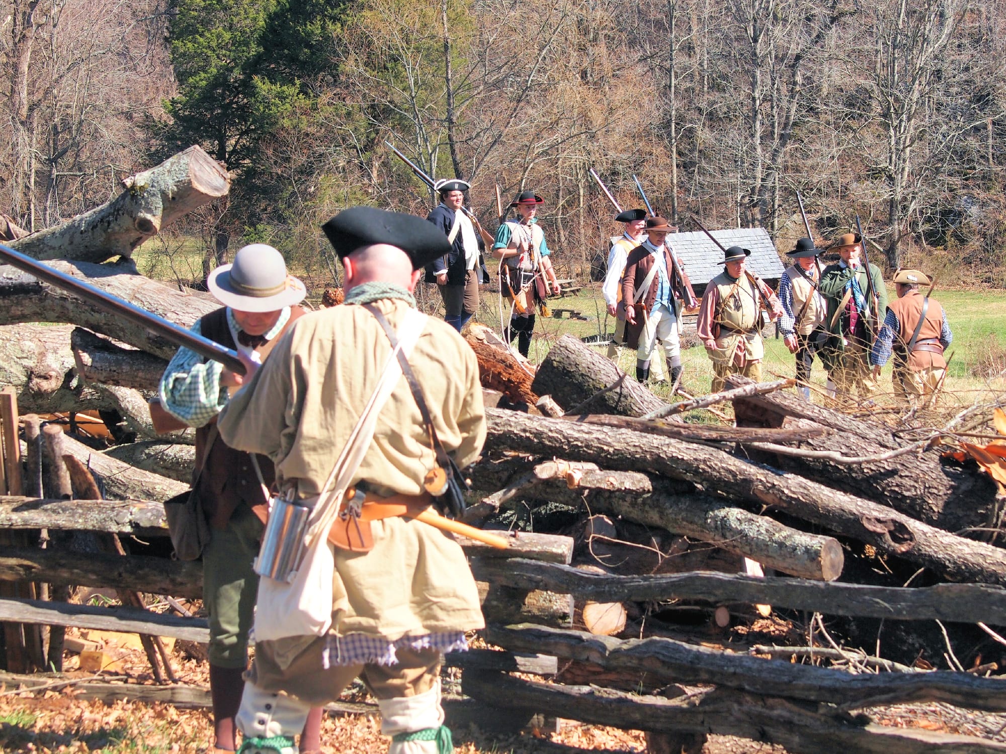 Battle of the State of Franklin reenactment, Tipton-Haynes State Historic Site, Johnson City, TN, Feb 28, 2026 [Photo: S Cobaugh]