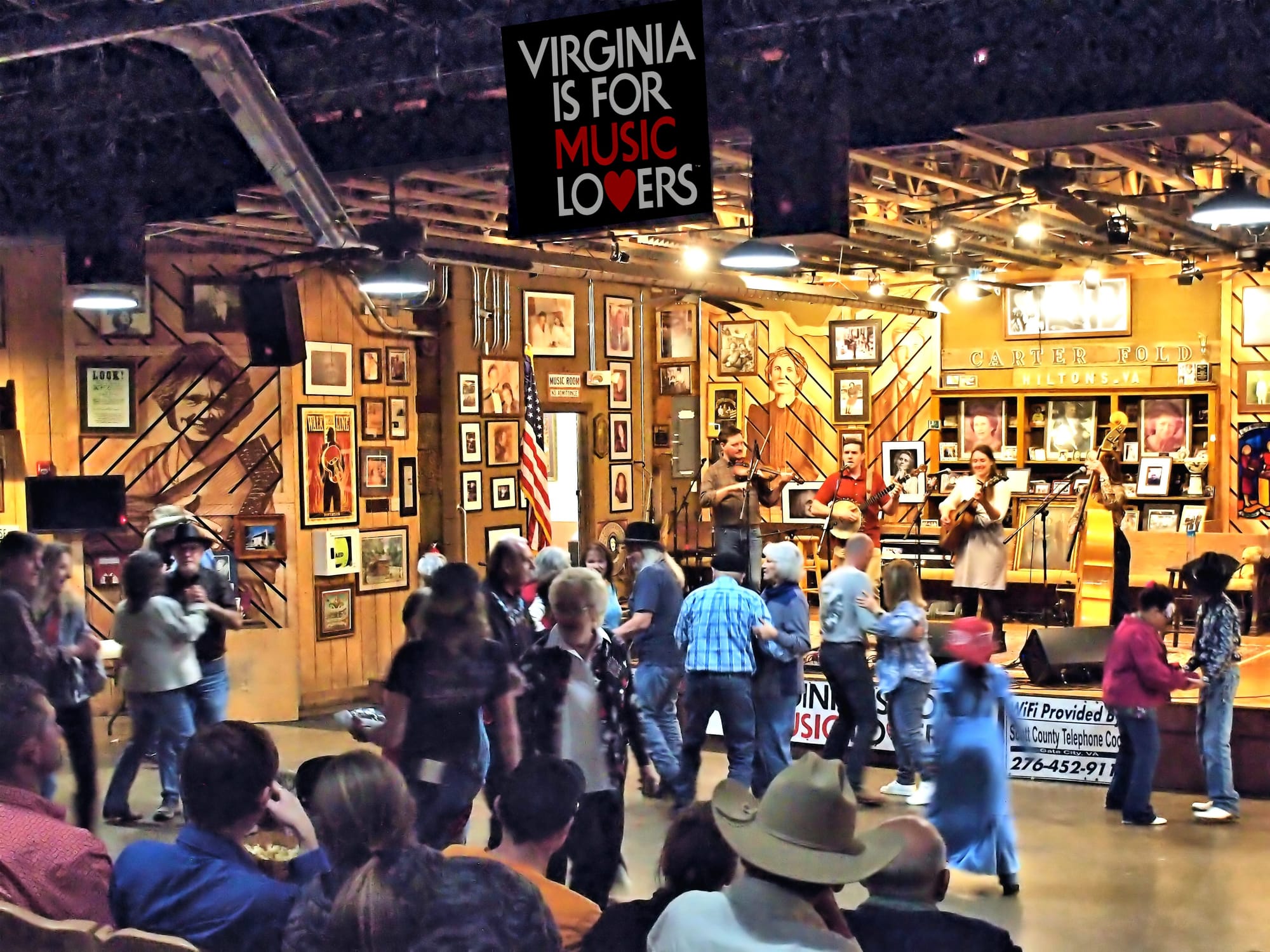 Empty Bottle String Band, Carter Family Fold, Hiltons, VA, Mar 14, 2026 [Photo: S Cobaugh]