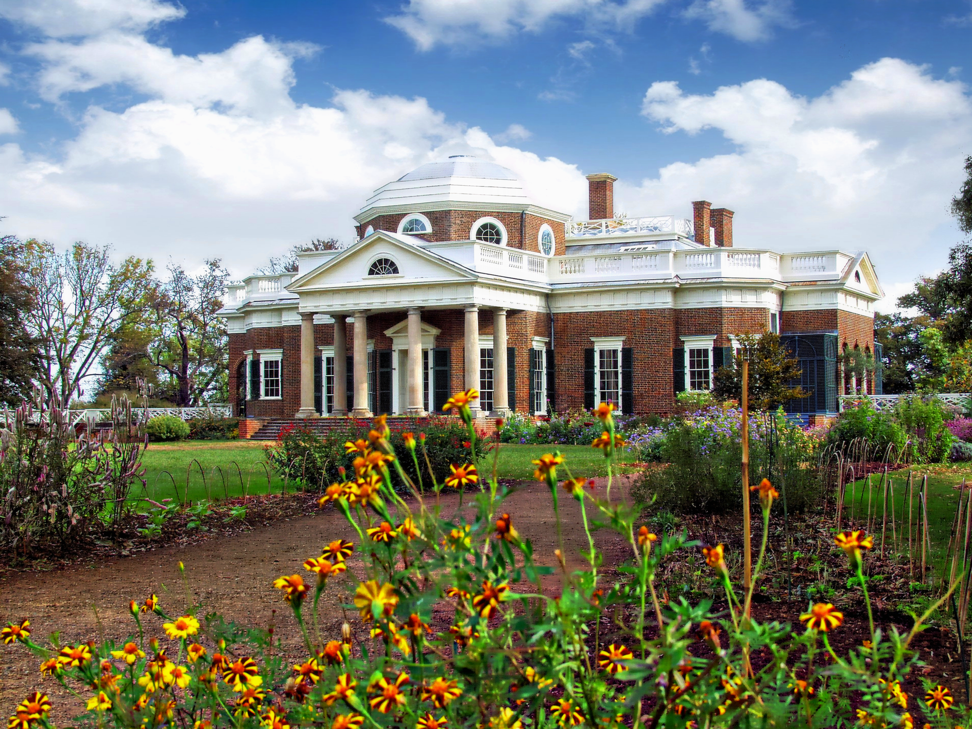 Monticello - Thomas Jefferson Home, America/VA 250, Charlottesville, VA, April 22, 2026 [Photo: S Cobaugh]