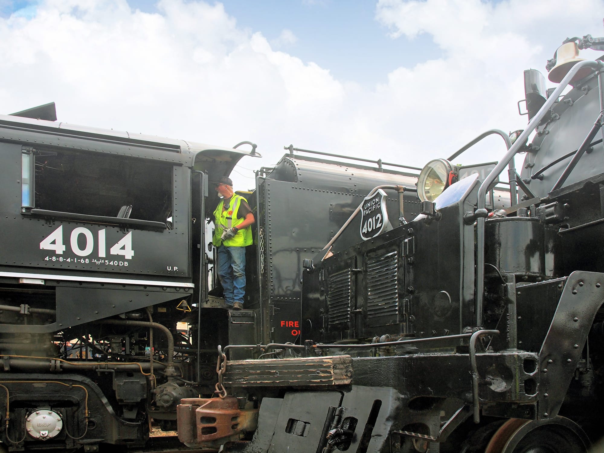America 250 event, Big Boy Reunion, Steamtown NHS, Scranton, PA, June 15, 2026 [Photo: S Cobaugh]