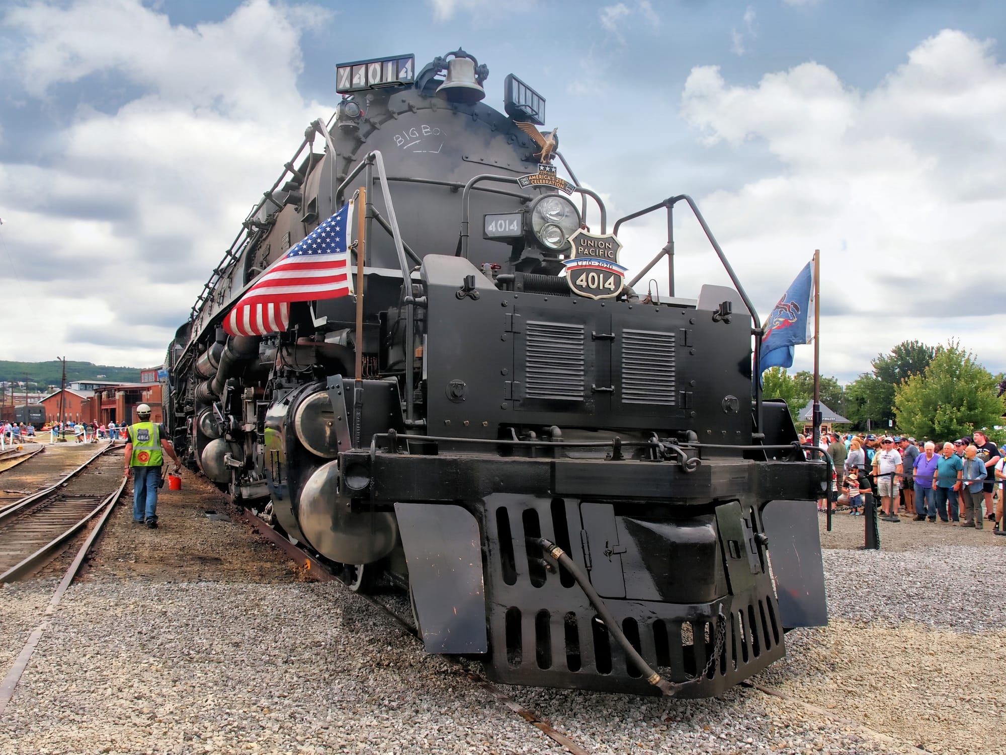 America 250 Event, Big Boy Reunion, Steamtown NHS, Scranton, PA, June 15, 2026 [Photo: S Cobaugh]