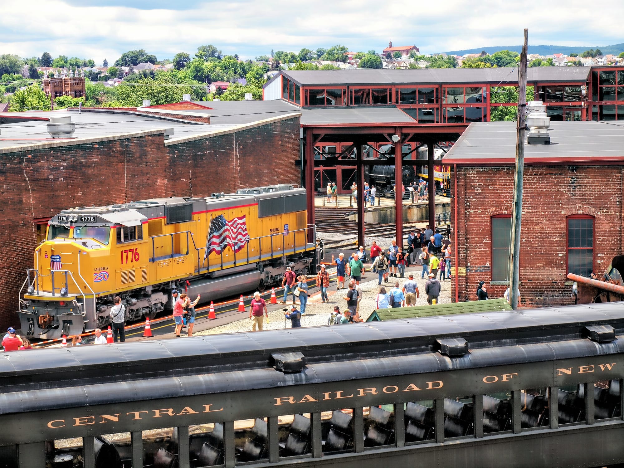 America 250 Event, Big Boy Reunion, Steamtown NHS, Scranton, PA, June 15, 2026 [Photo: S Cobaugh]