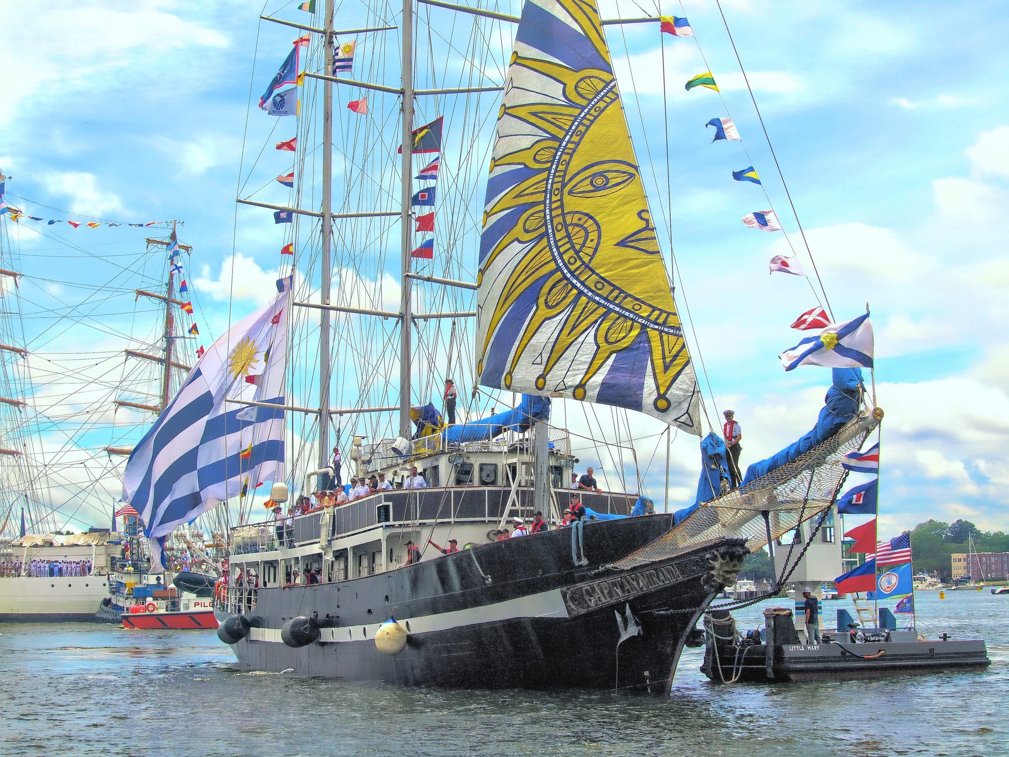 America/VA250 event, Sail250 Tall Ship Parade, Norfolk, VA, June 19, 2026 [Photo: S Cobaugh]