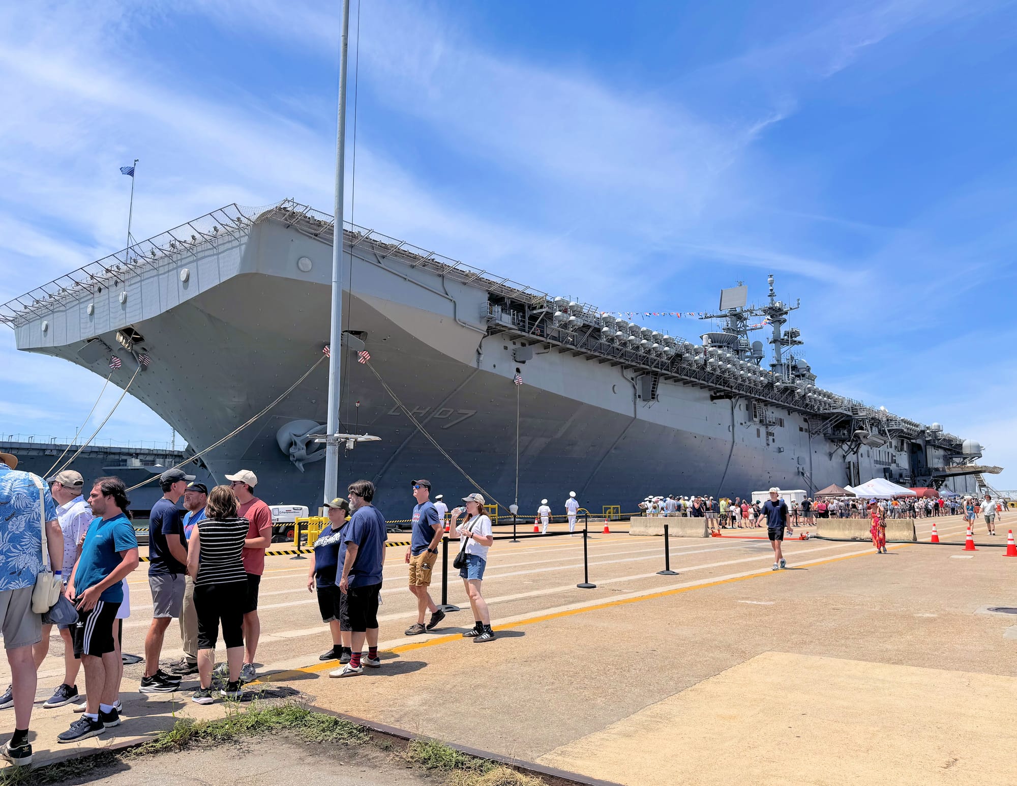 America/VA250 event, Fleet Week 2026, USS Iwo Jima, Naval Station Norfolk, Norfolk, VA, June 20, 2026 [Photo: S Cobaugh]