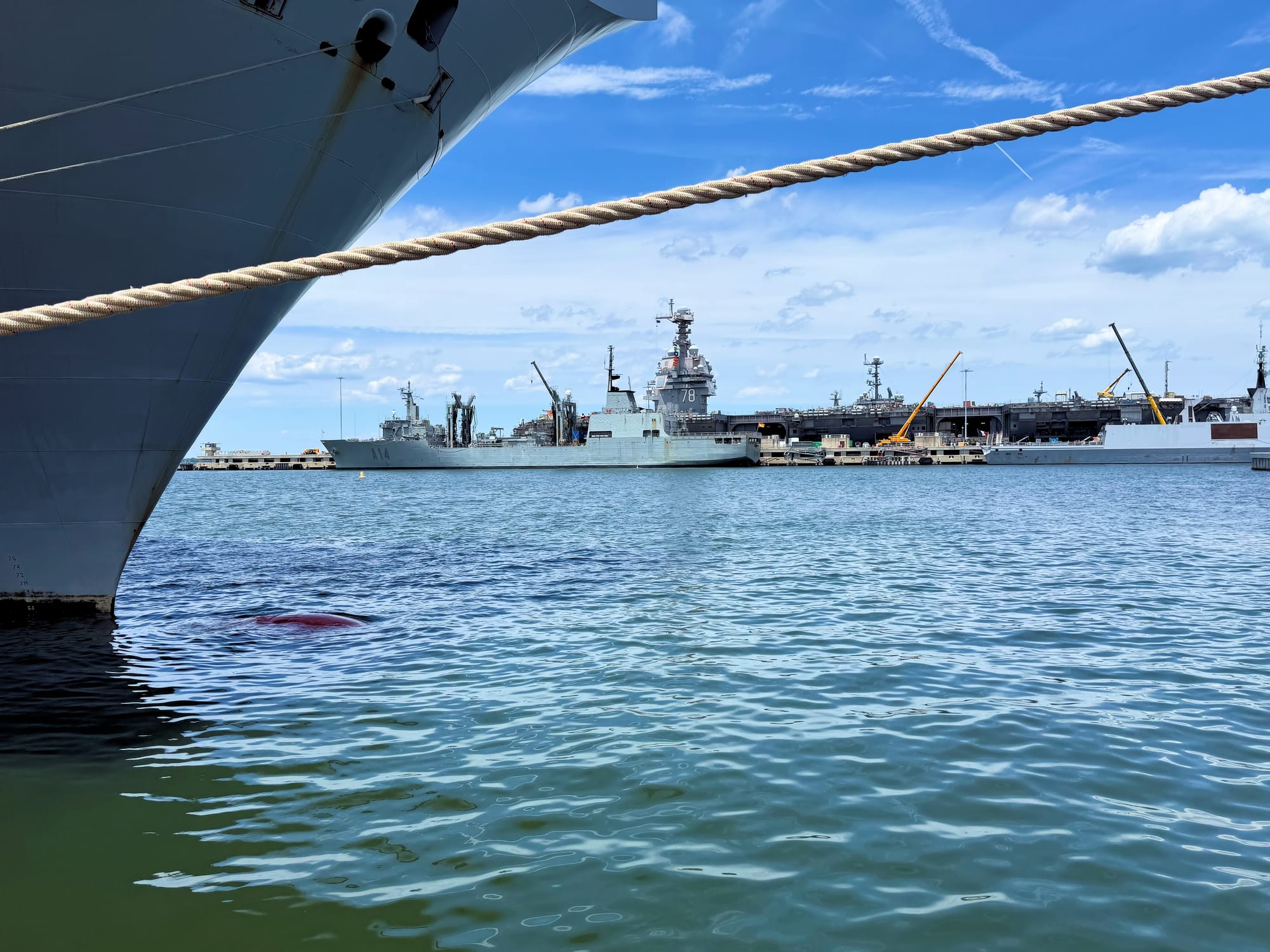 America/VA250 event, Fleet Week 2026, USS Gerald R Ford (world's largest aircraft carrier), Naval Station Norfolk, Norfolk, VA, June 20, 2026 [Photo: S Cobaugh]