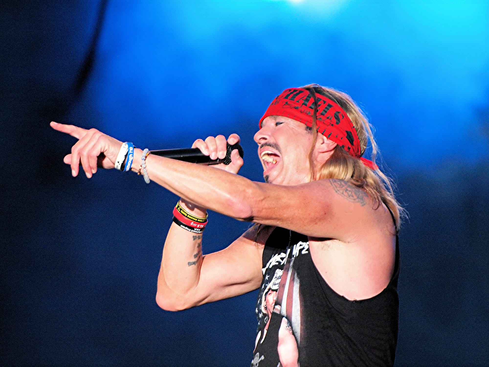 Fun Fest Sunset Concert Series w/Bret Michaels, Kingsport, TN, July 25, 2025 [Photo: S Cobaugh]