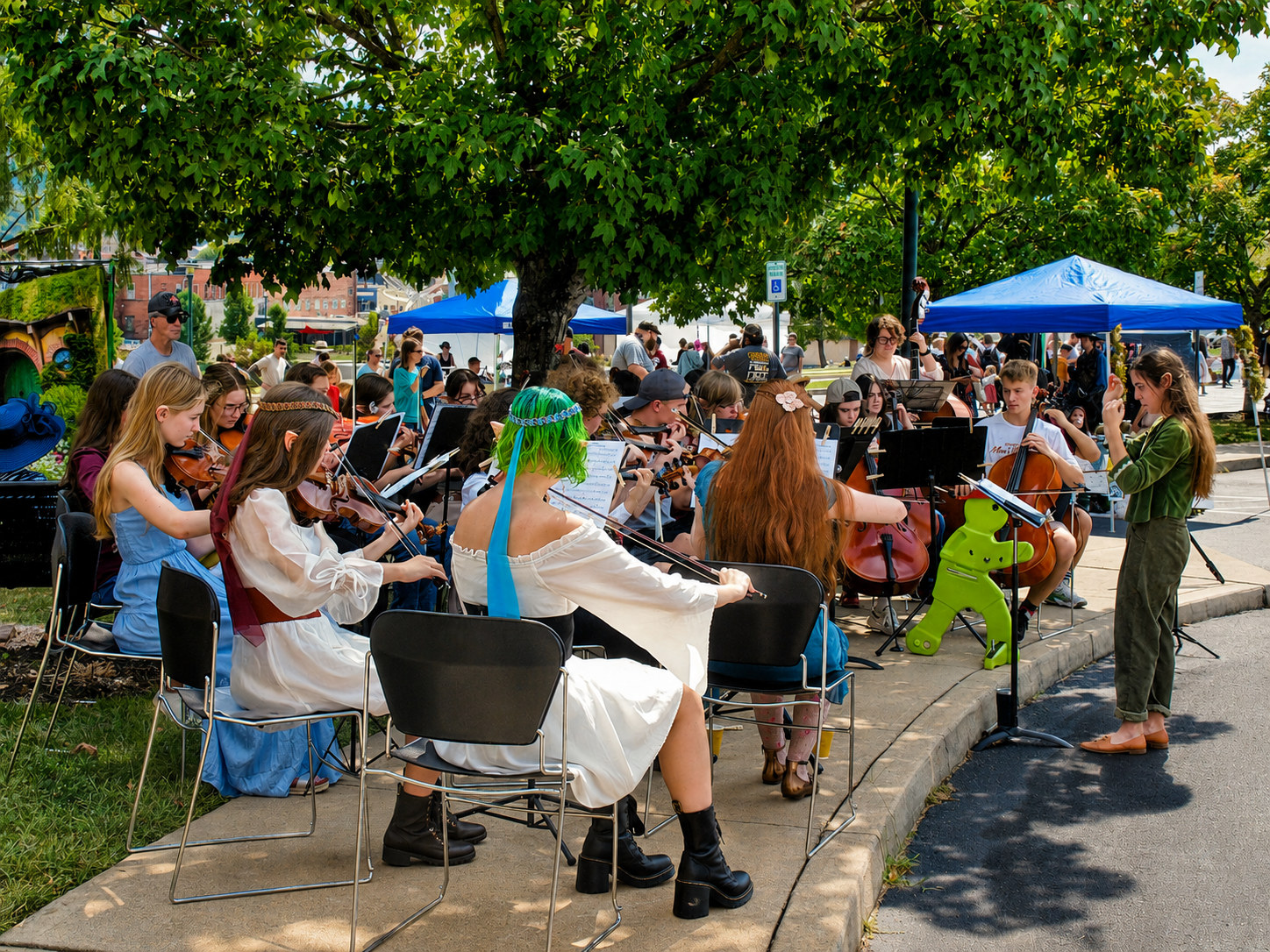 Shire Fest, JC Public Library, Johnson City, TN, September 21, 2025 [Photo: S Cobaugh]