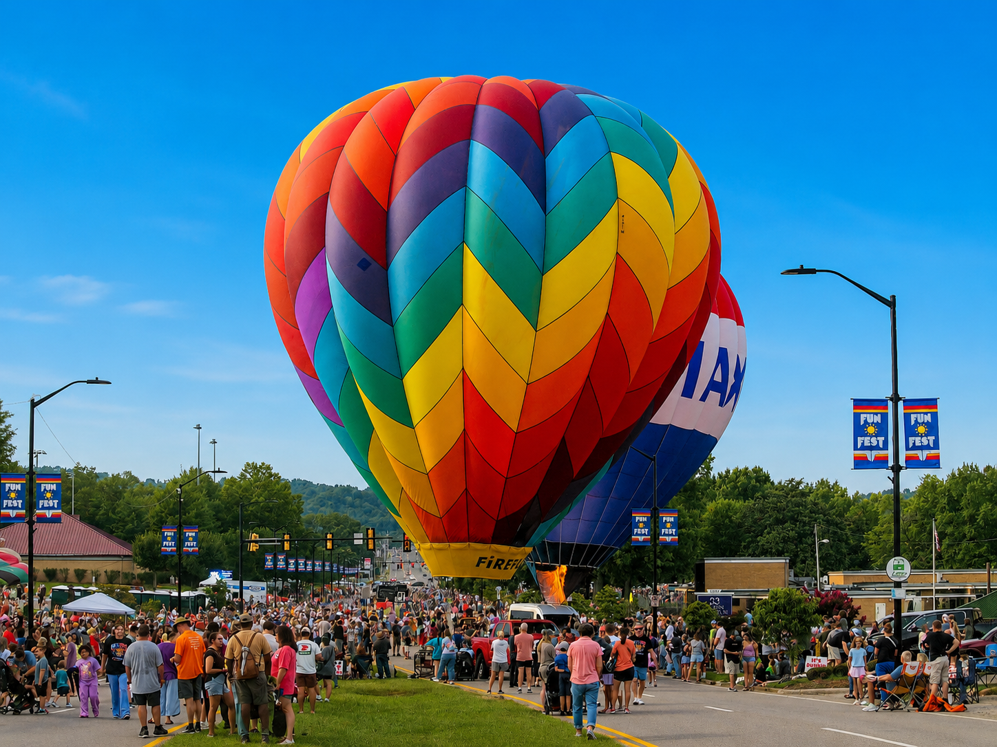 Hot Air Balloon Rally, Fun Fest, Kingsport, TN, July 26, 2025 [Photo: S Cobaugh]