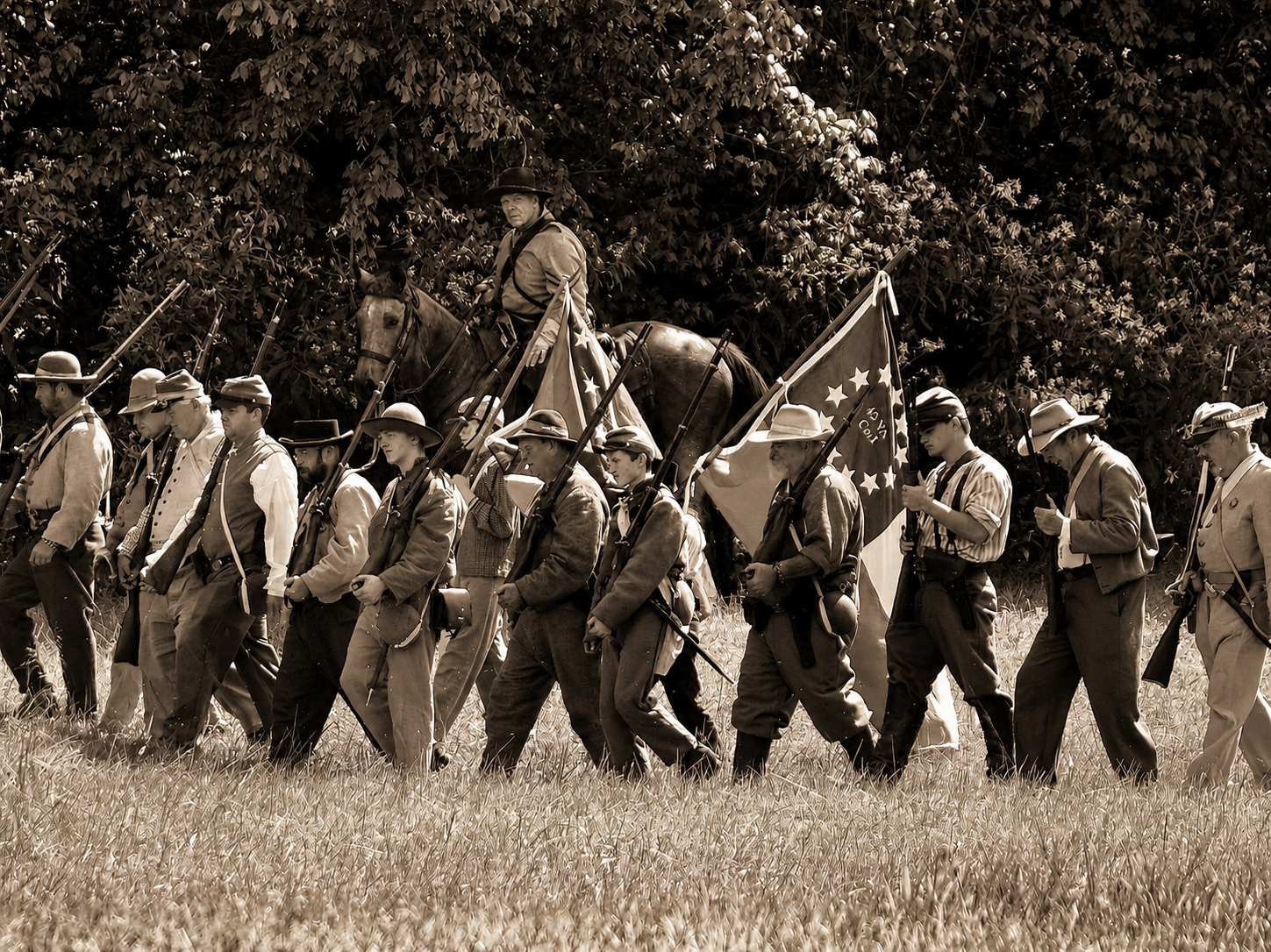 Civil War Reenactment, Saltville, VA, September 13, 2025 [Photo: S Cobaugh]