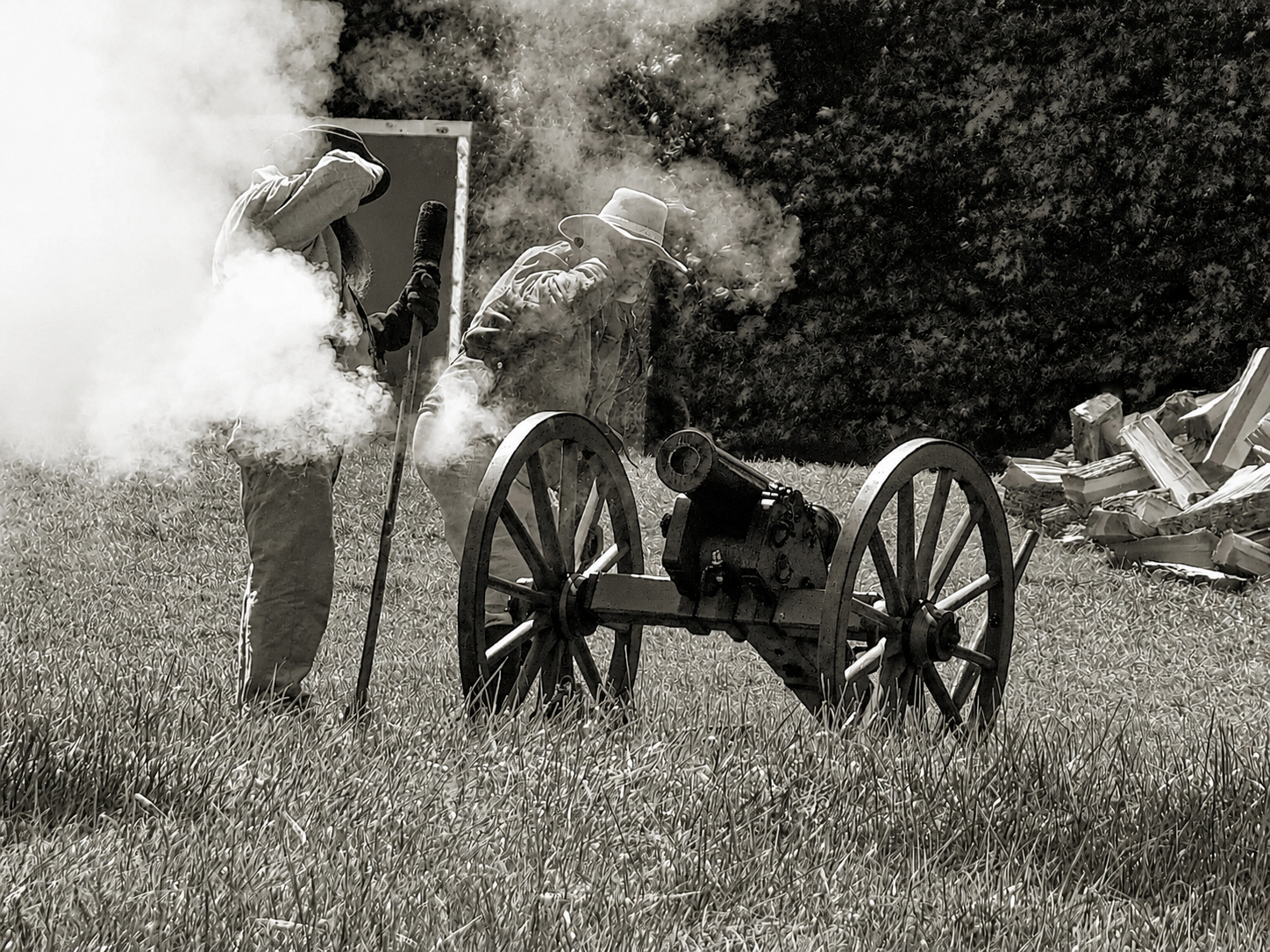 Civil War Reenactment, Saltville, VA, September 13, 2025 [Photo: J Lowry]