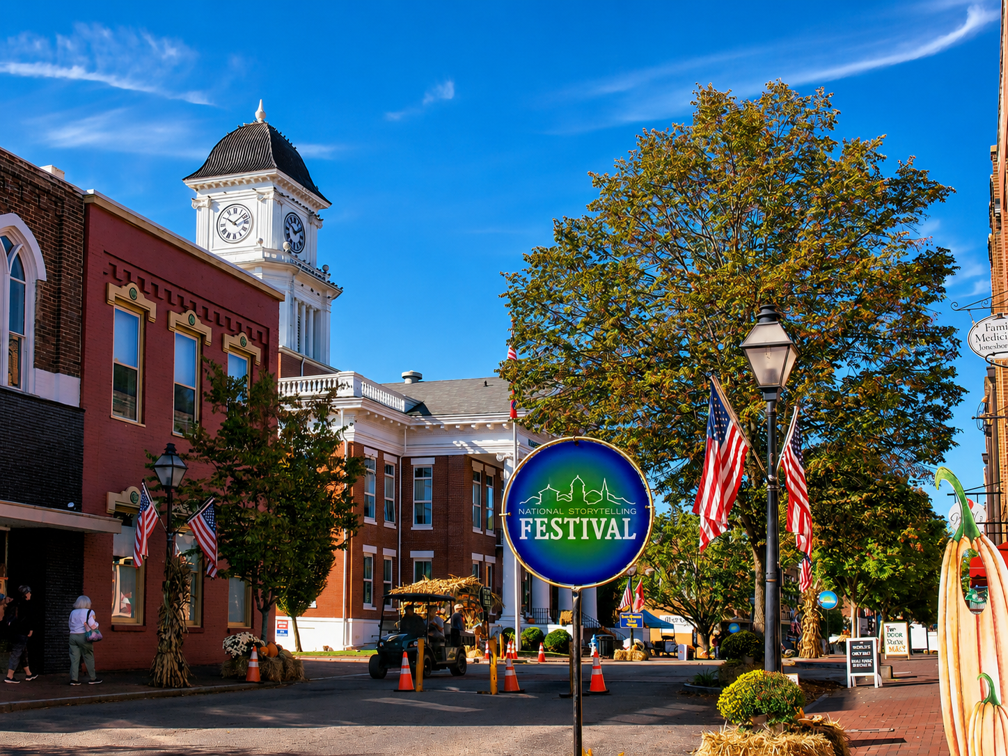 National Storytelling Festival, Jonesborough, TN, October 4, 2025 [Photo: S Cobaugh]