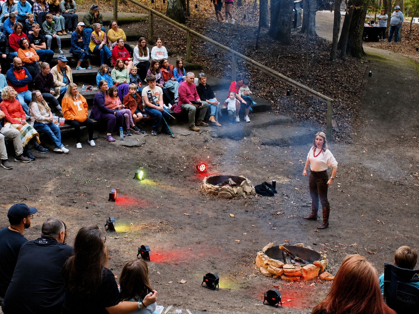 Campfire Tales, Bays Mountain Park, Kingsport, TN, October 11, 2025 [Photo: S Cobaugh]