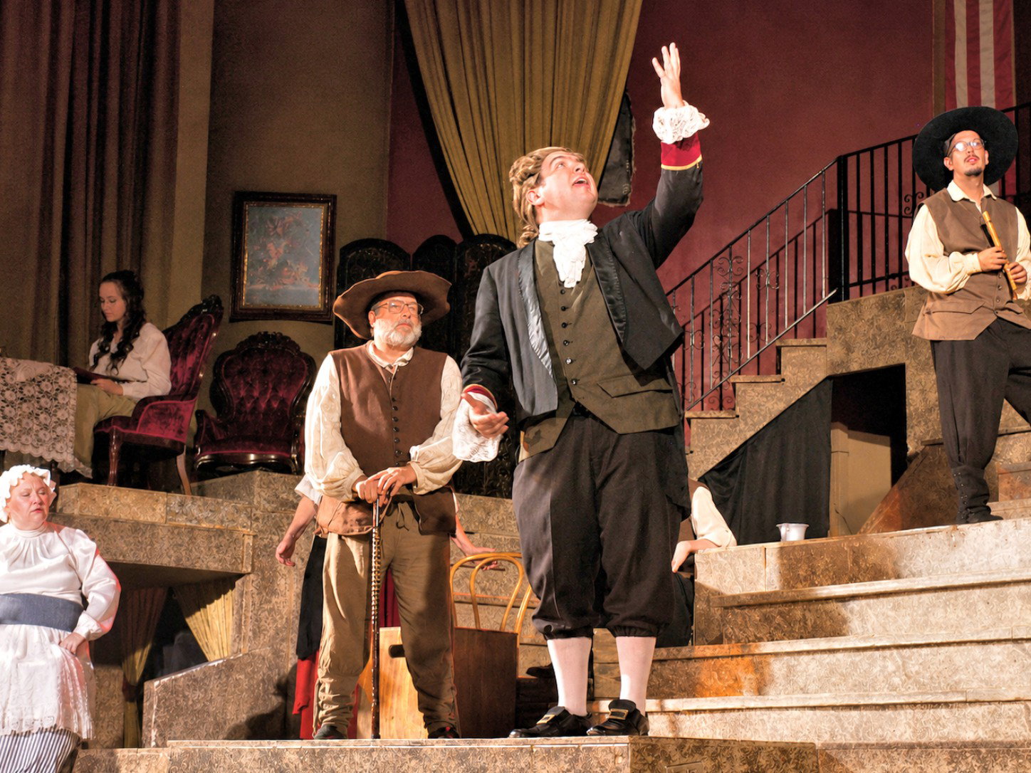 Premiere, "The Voice, The Pen, The Sword," LampLight Theatre, Kingsport, TN, July 3, 2026 [Photo: S Cobaugh]