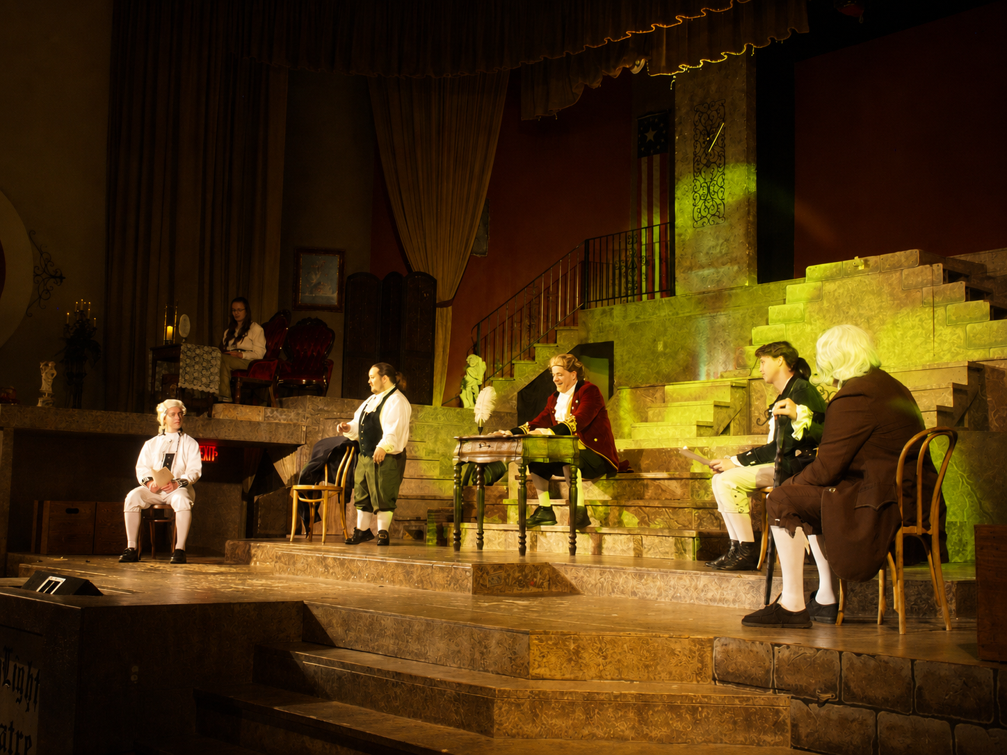 Premiere, "The Voice, The Pen, The Sword," LampLight Theatre, Kingsport, TN, July 3, 2026 [Photo: S Cobaugh]