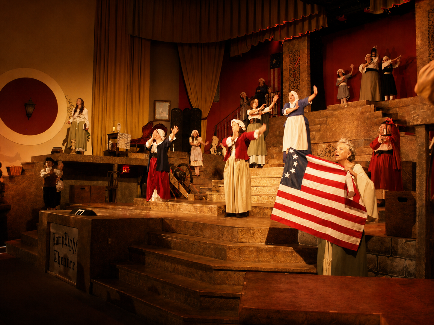 Premiere, "The Voice, The Pen, The Sword," LampLight Theatre, Kingsport, TN, July 3, 2026 [Photo: S Cobaugh]