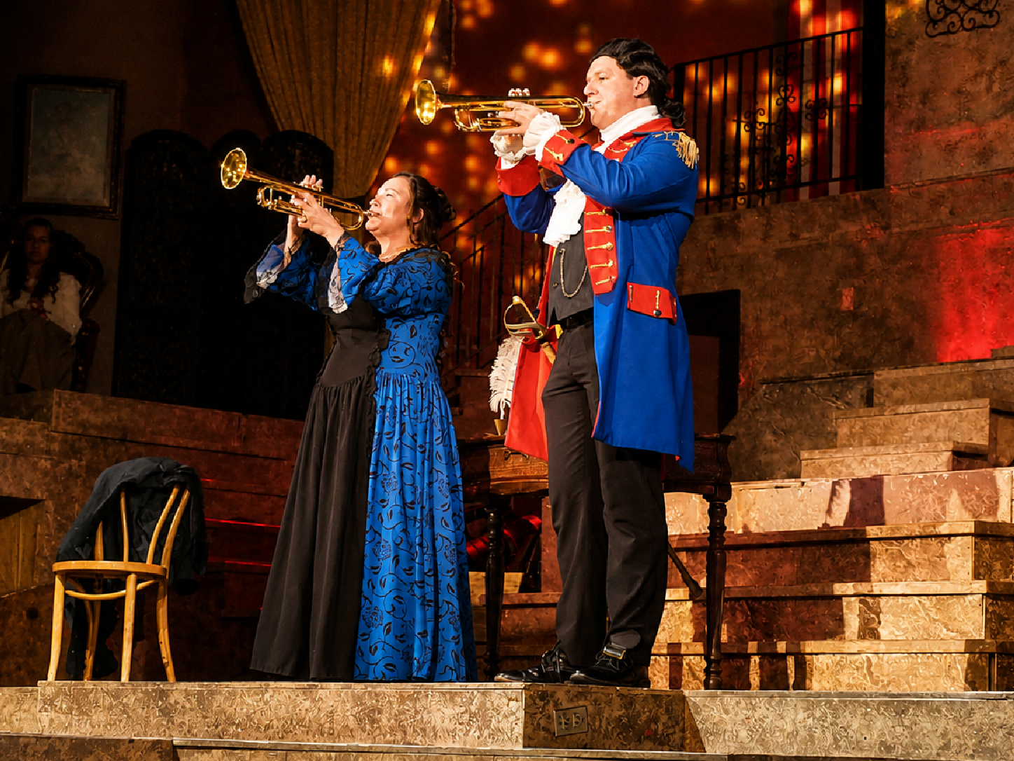Premiere, "The Voice, The Pen, The Sword," LampLight Theatre, Kingsport, TN, July 3, 2026 [Photo: S Cobaugh]
