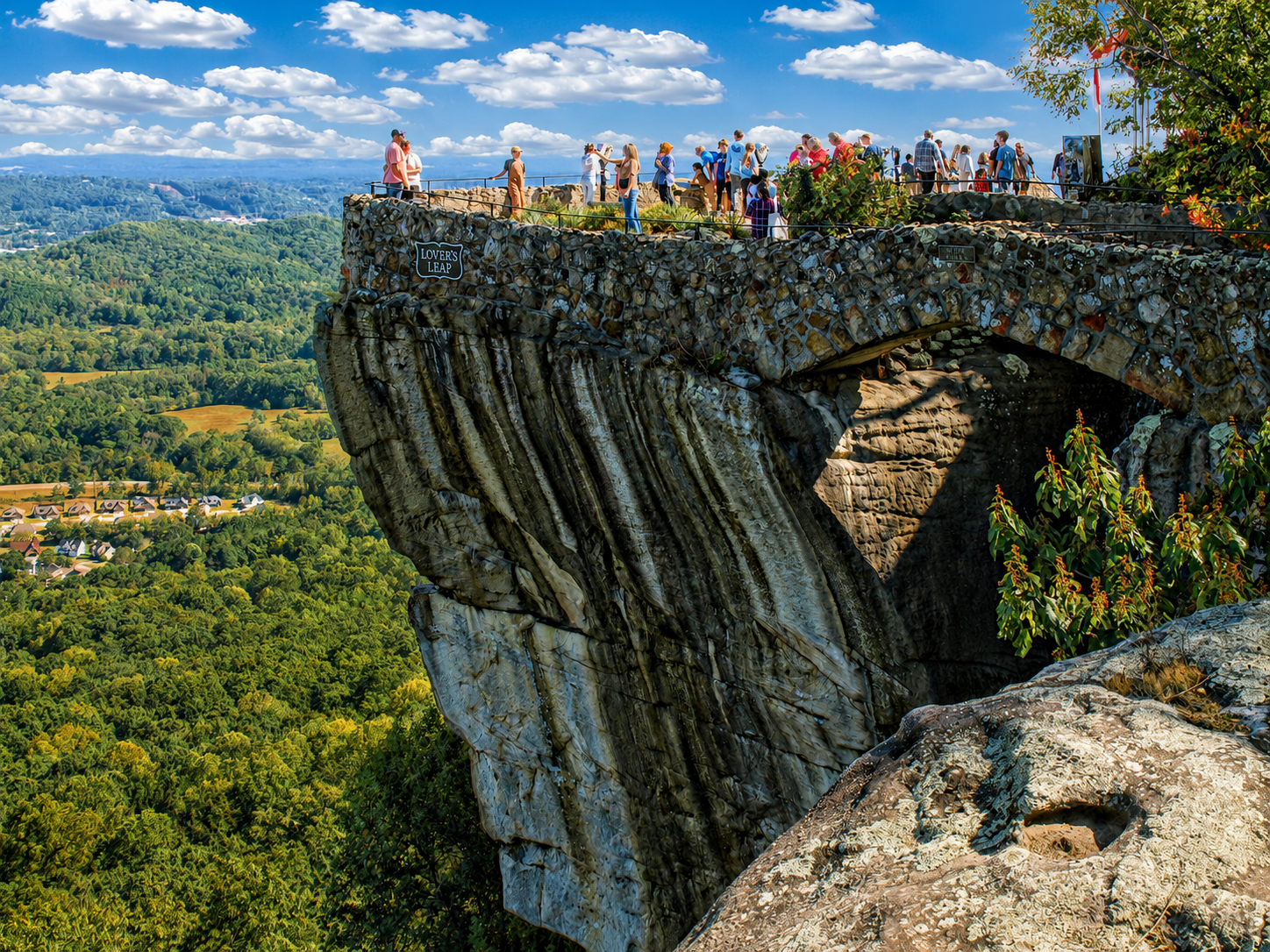 Rock City, Lookout Mountain, GA, October 10, 2023 [Photo: S Cobaugh]