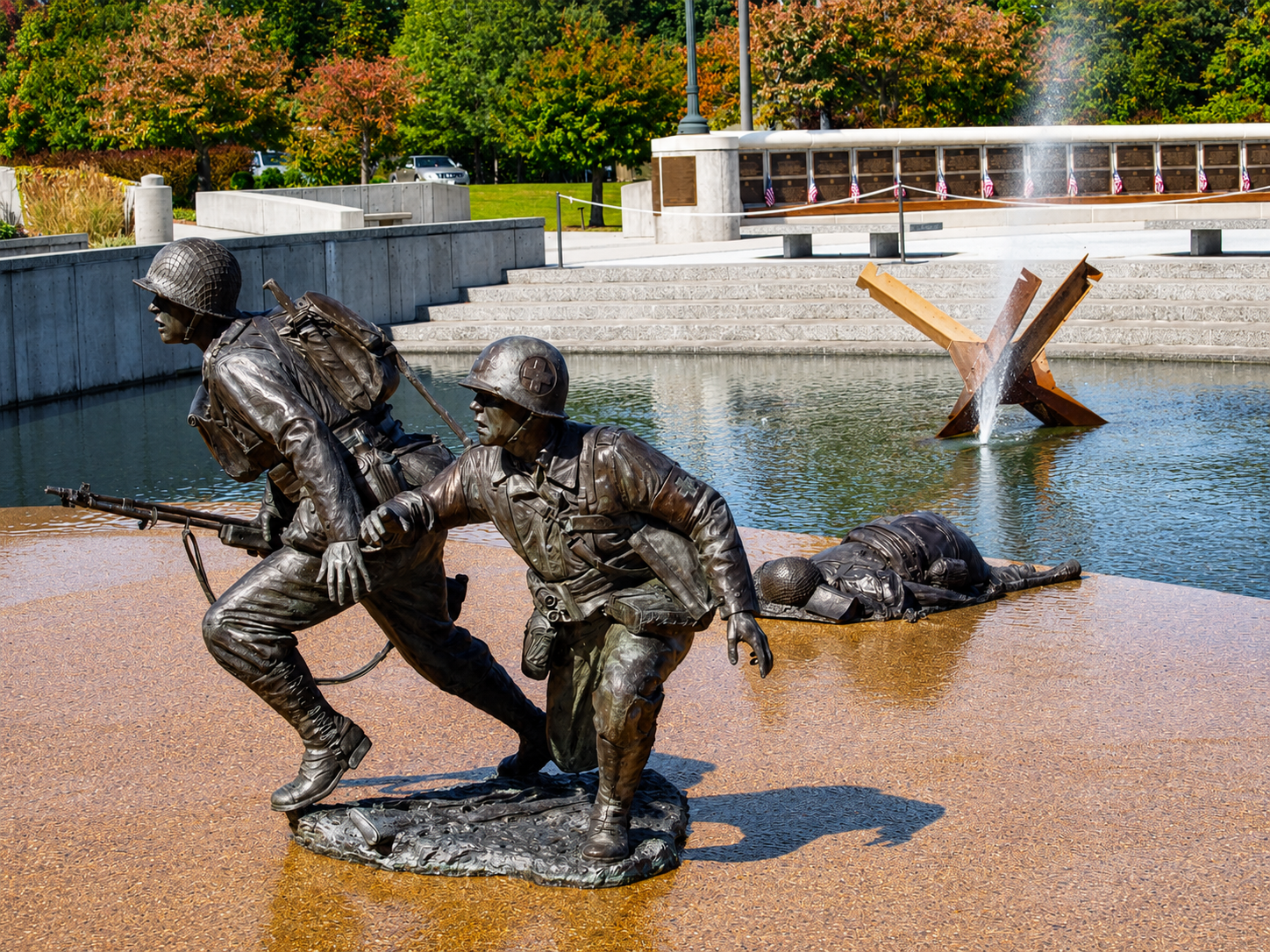 National D-Day Memorial, Bedford, VA, October 8, 2014 [Photo: J Lowry]
