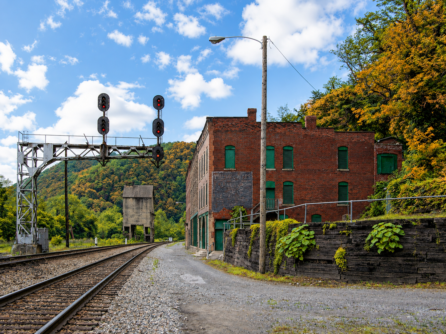 Town of Thurmond, New River Gorge National Park & Preserve, WV, October 26, 2022 [Photo: S Cobaugh]