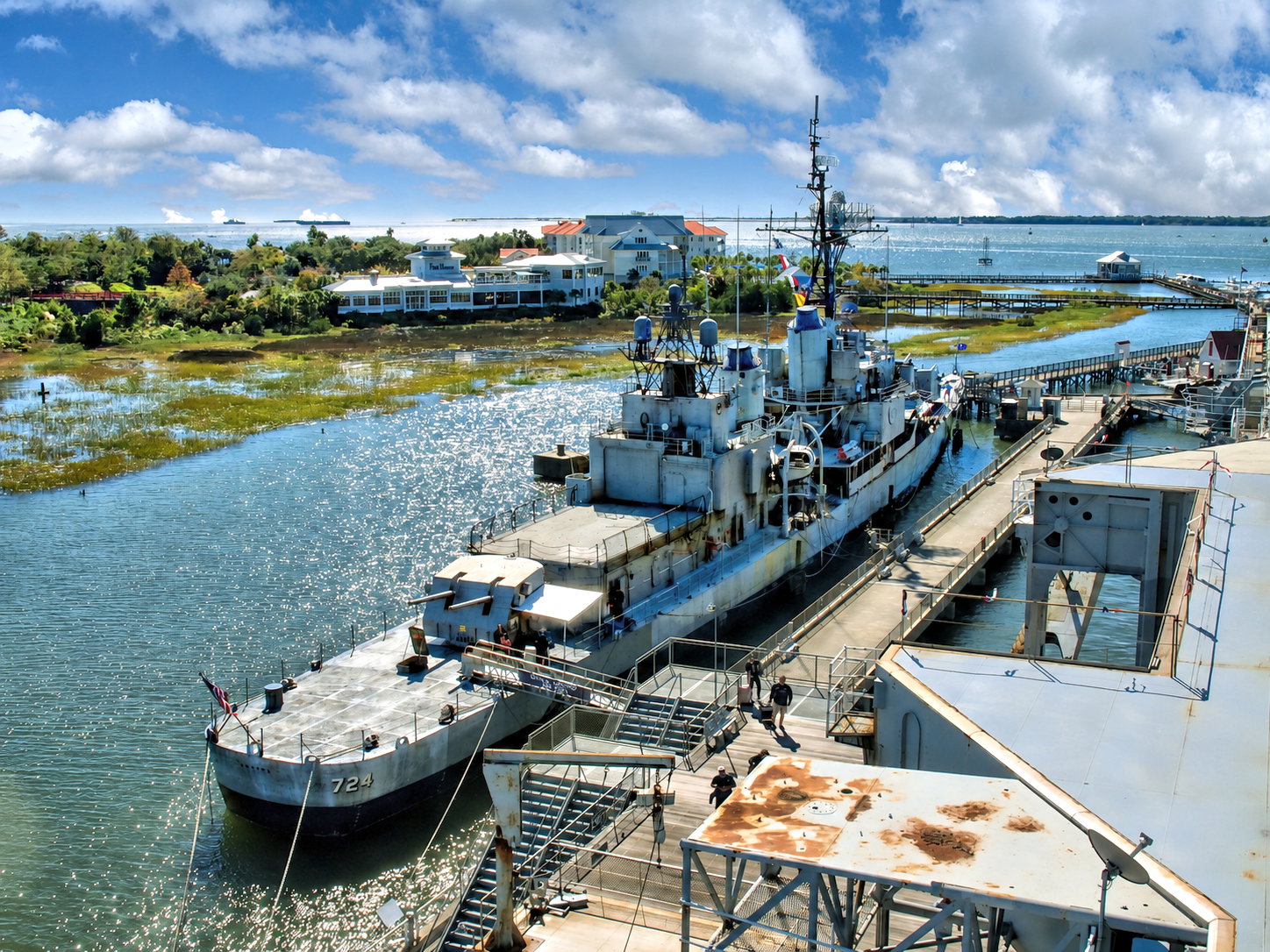 USS Laffey destroyer, Patriots Point Naval & Maritime Museum, Mt. Pleasant, SC, October 20, 2024 [Photo: S Cobaugh]
