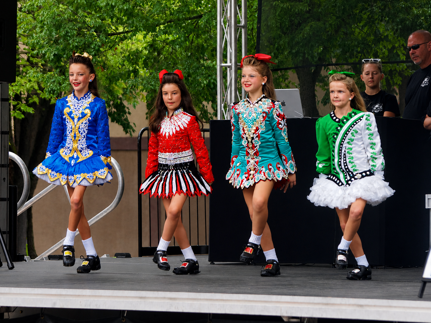 Kingsport Fun Fest: Young dancers perform during the Downtown Street Fair, Kingsport, TN, July 18, 2026 [Photo: S Cobaugh]