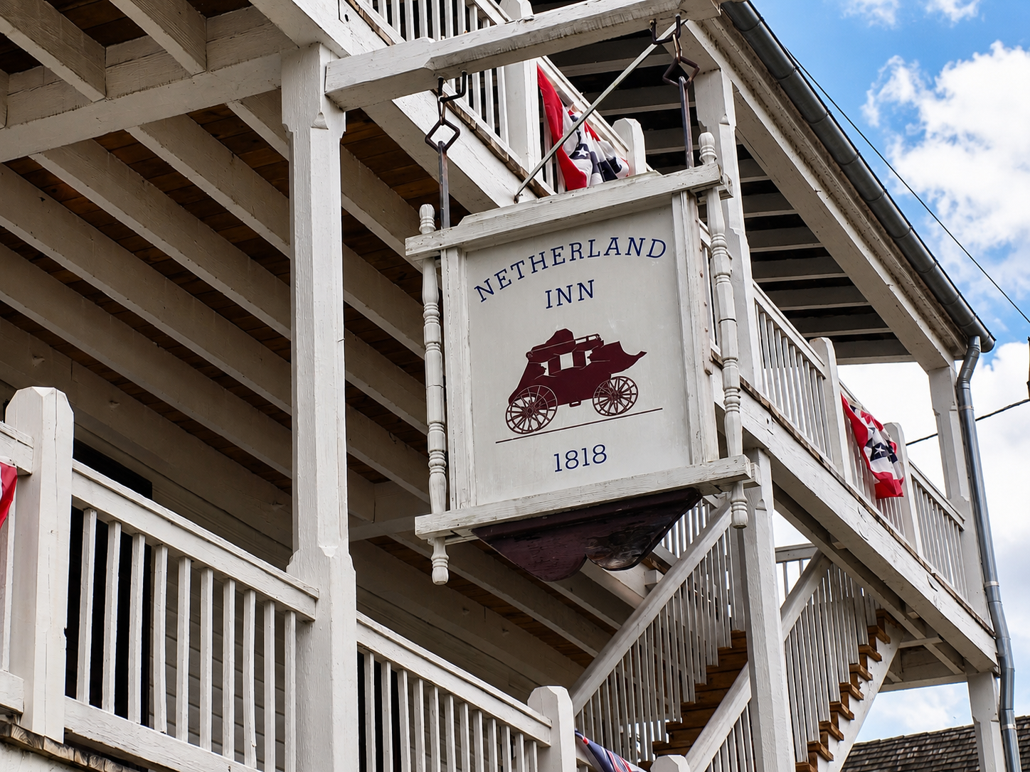 Kingsport Fun Fest: Three American presidents stayed here in the 1800s in the building that had been the dormitory for workers constructing William King's boat yard in 1802, Kingsport, TN, July 18, 2026 [Photo: S Cobaugh]
