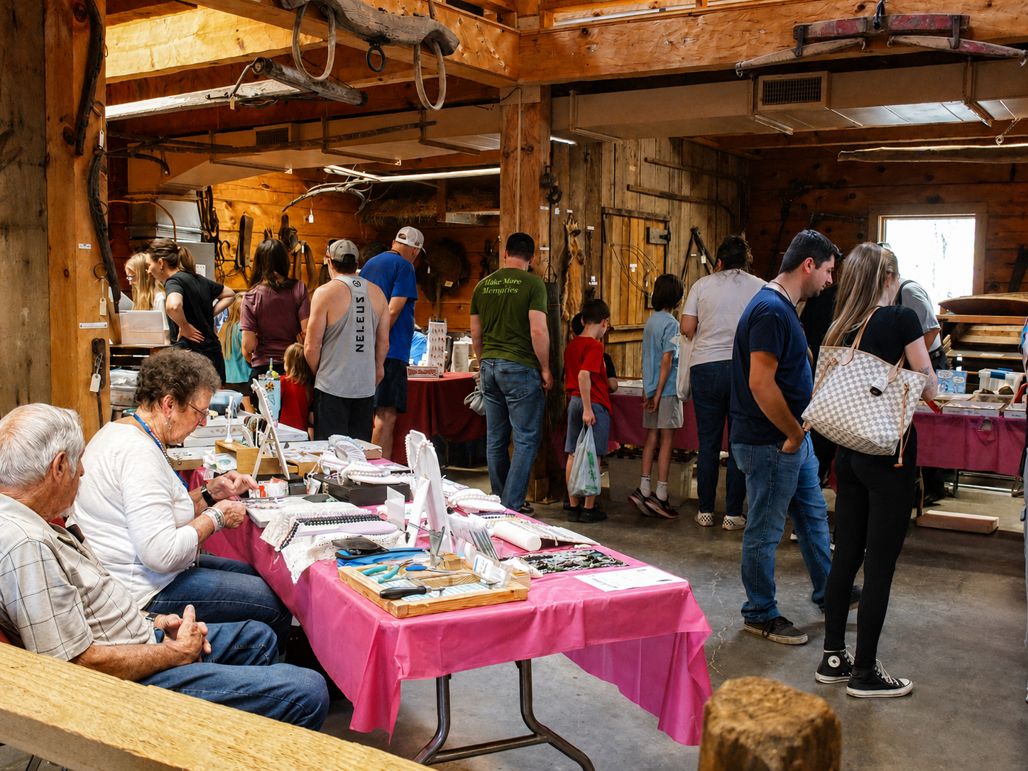 Kingsport Fun Fest: Bays Mountain Park's Homestead Museum hosted the ever-popular Gem & Mineral Show, Kingsport, TN, July 19, 2026 [Photo: S Cobaugh]