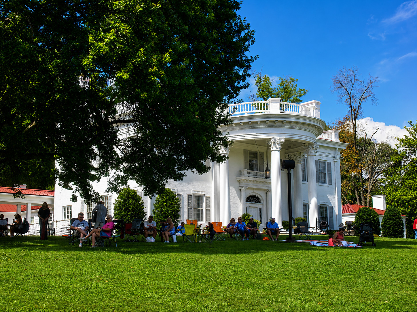 Kingsport Fun Fest: The Allandale Family Picnic, held on the grounds of Allandale Mansion, featured tours, croquet, gellyball and a food truck rally, Kingsport, TN, July 19, 2026 [Photo: J Lowry]