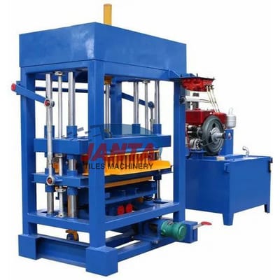 Hydraulic Paver Block Making Machine – Powering Modern Construction with Janta Tiles Machinery