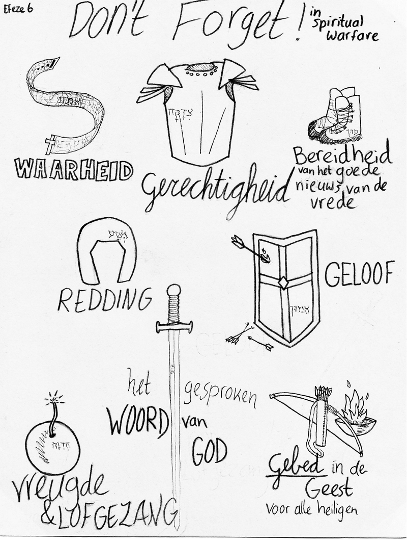 De eerste tekening staat op de website!