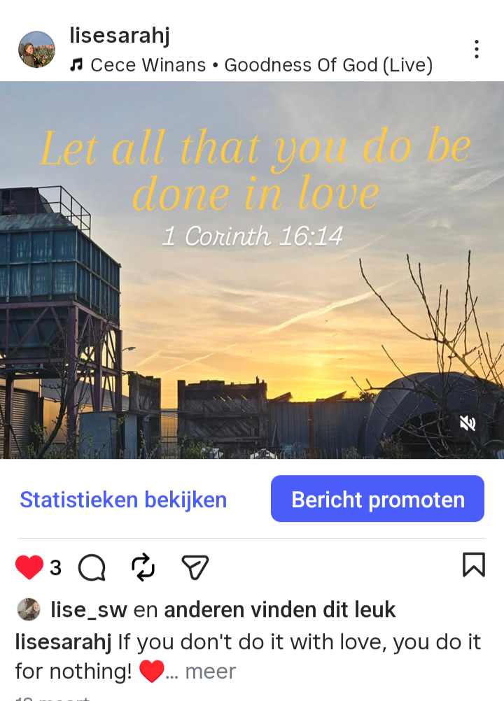 Social media is nu actief!