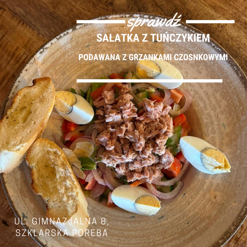 SAŁATKA Z TUŃCZYKIEM