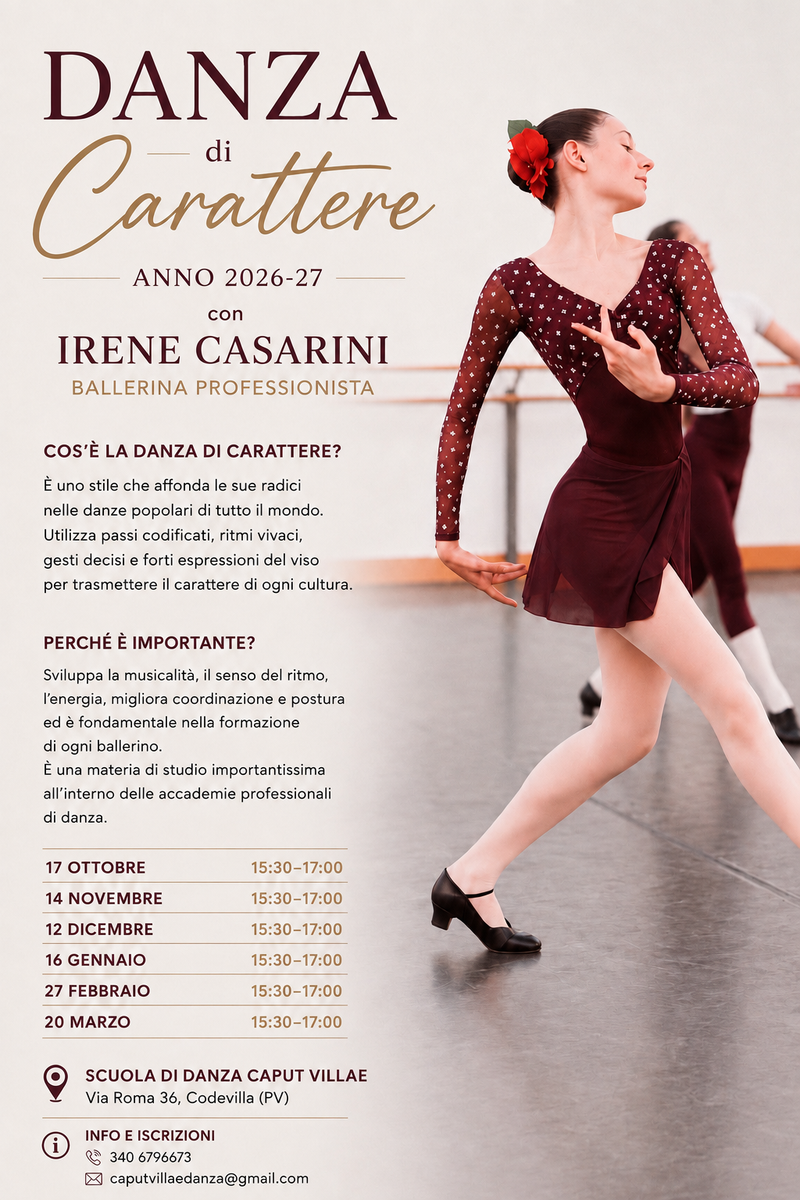 Repertorio e Danza di Carattere
