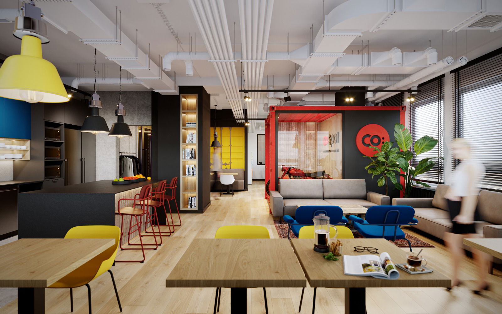 CoSpot - coworking, Łódź, ul.Wersalska
