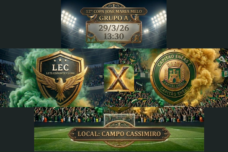 🔥 LEC Sub-17 estreia hoje na Copa José Maria Melo