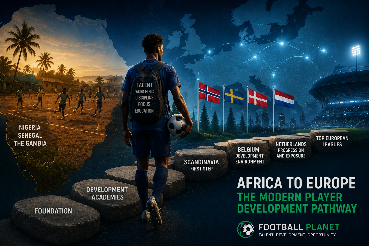 Africa to Europe: Understanding the Modern Player Development Pathway
