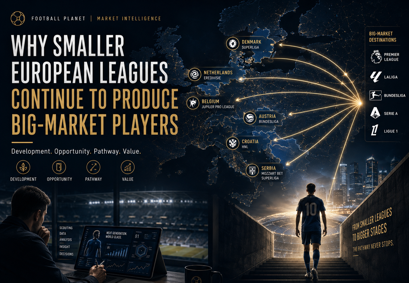 Why Smaller European Leagues Continue to Produce Big-Market Players