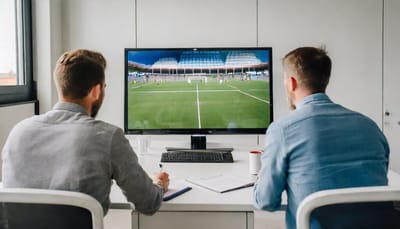 What is a professional football scout?