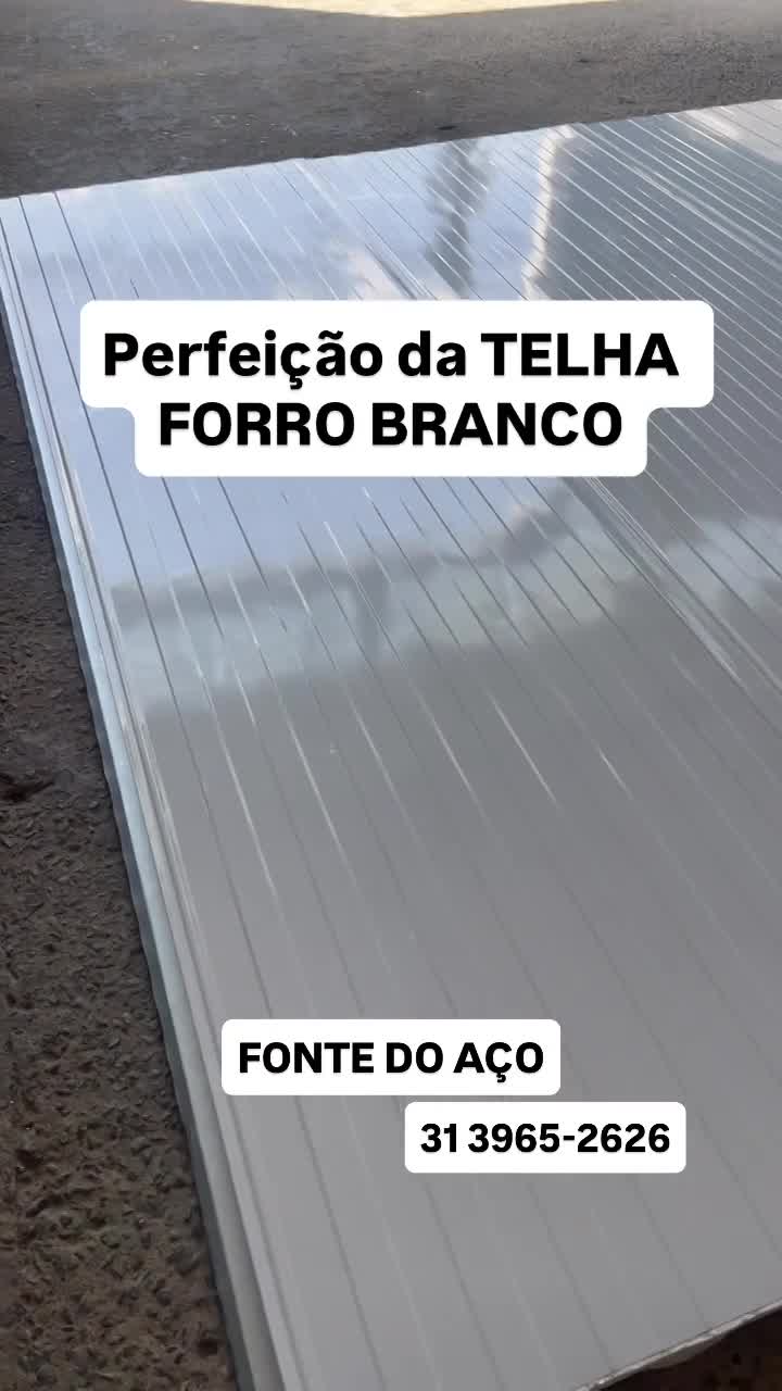 TELHA FORRO BRANCO