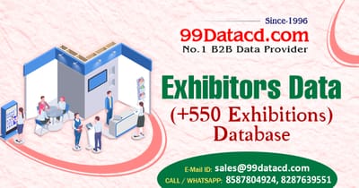 Purchase 1.61 lac Exhibitors Database from 580+ Exhibitions