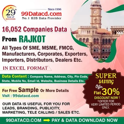 Rajkot Companies Database – Verified and Segmented