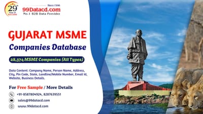 28000+ Gujarat MSME Business Directory in Excel File