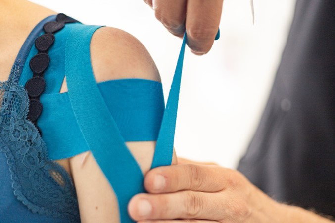 Medical Taping Concept
