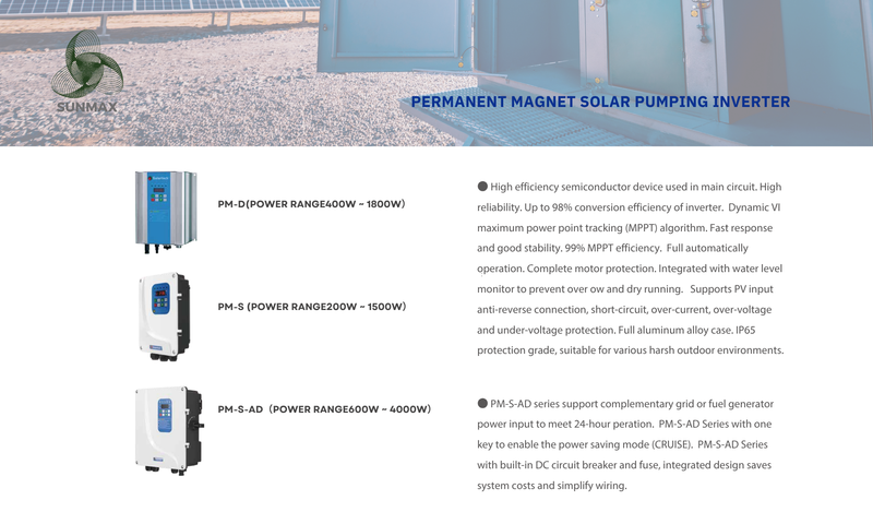 Permanent Magnet Solar Pumping Inverter