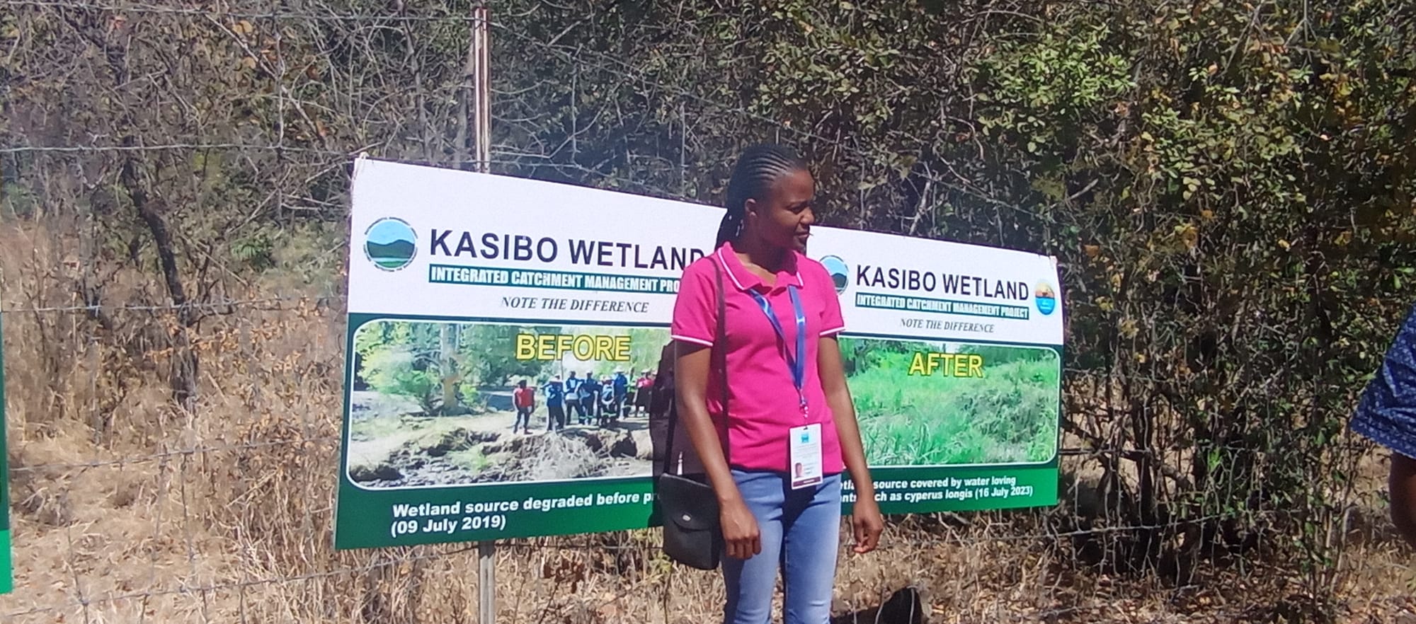COP15 CYNESA PARTICIPATION PART II, A FIELD VISIT TO KASIBO WETLAND PROTECTION PROJECT, HWANGE