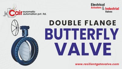 Double Flanged Butterfly Valve – Strong & Reliable Flow Control Solution